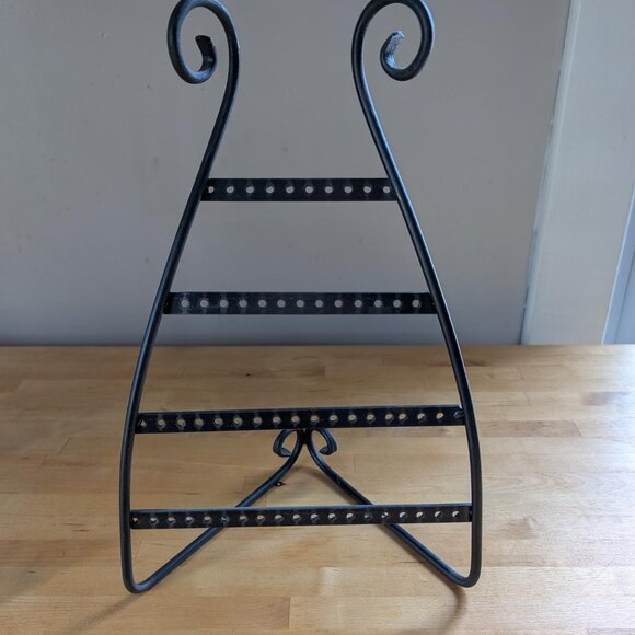 2 Earring Displays Wrought Iron - Like New - Rio Grande US Made - Jewelry Stands - Picture 9 of 11